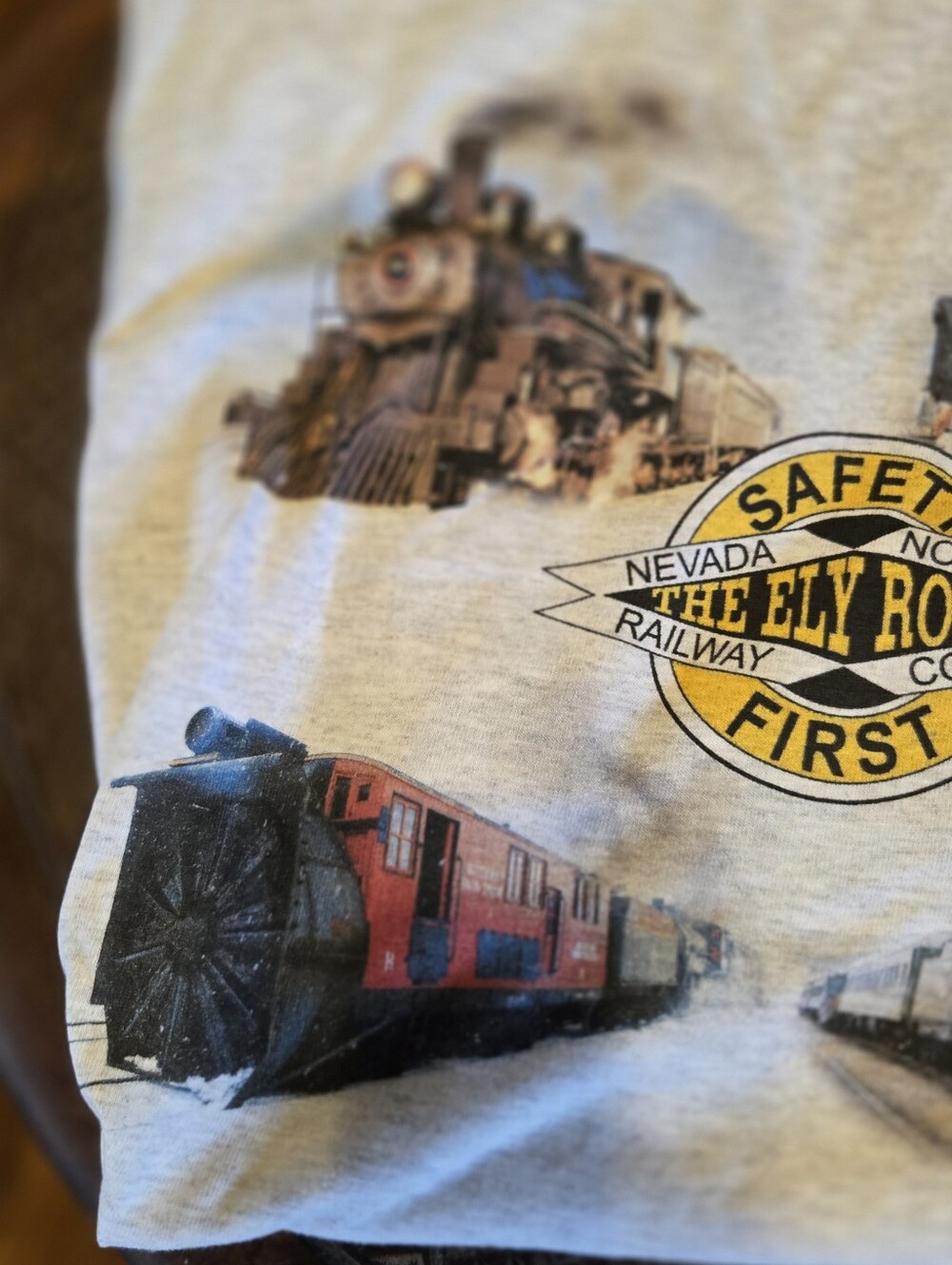 The Ely Route Railroad Graphic XL Men's Tee NWOT - Picture 6 of 9